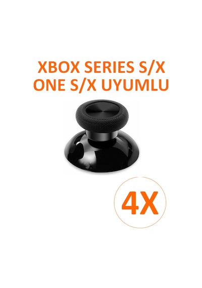 Xbox Series S/x & Xbox One S/x Uyumlu Analog Joystick Başlık - Yedek Parça 4 Adet