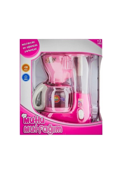 Yh129-2 Oyuncak Mini Kahve Makinası Pilli -mega