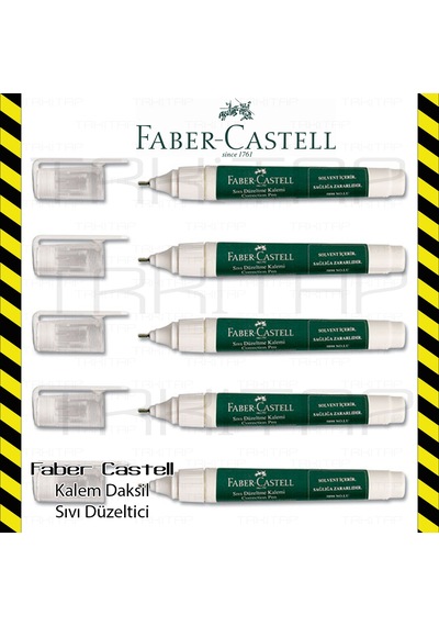Faber Castell Kalem Sıvı Düzeltici Daksil 2 Adet