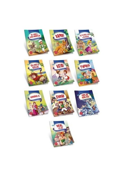 Cicim Masallarım Seti-10 Kitap Takım- Damla Yayınevi
