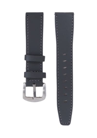 Fro Lw38-43 20 Mm Hakiki Deri Düz Haki Kordon Silver Toka