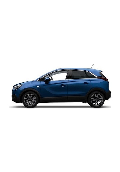 Opel Crossland X 2017 Üzeri Cam Çıtası 8 Parça Paslanmaz  Krom