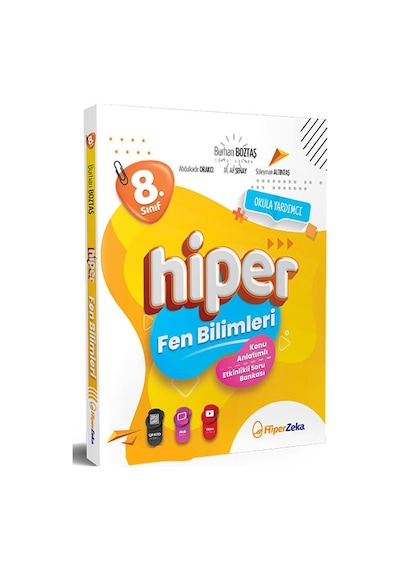 2027  8. Sınıf Hiper Fen Bilimleri Konu Anlatımlı Soru Bankası |Burhan Boztaş