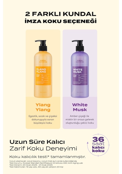 Kundal Rich Perfume Body Wash White Musk Amber 500 ML