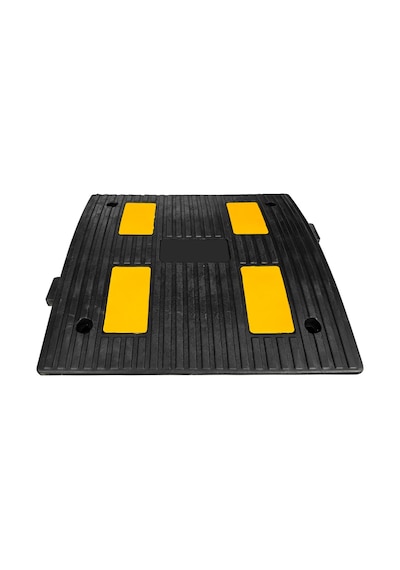 Reflektifli Kauçuk Hız Kesici 4 Bantlı - 10 Metre Set-4096