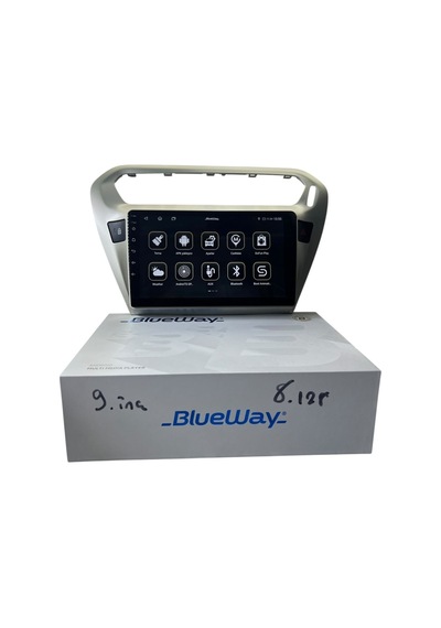 Pejo 301 Citroen C-elyse Gri Blueway 8-128 Tam Profesyonel Oem Multimedia 9"