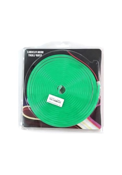 Yeşil Renkli Led Neon Flex - 6mm, 12v - 5m