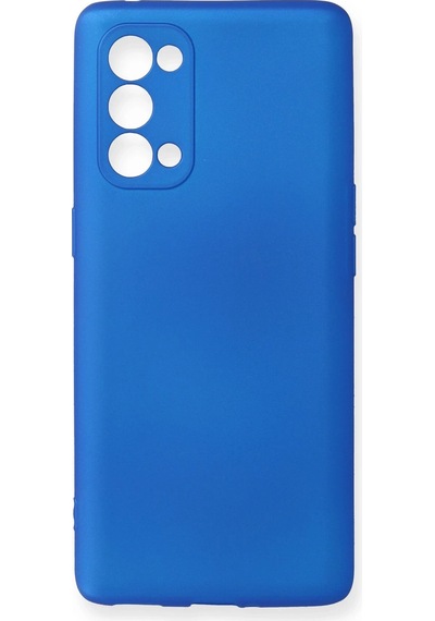 Newface - 982 - Oppo Reno 5 Pro Kılıf First Silikon - Ece-umay - - Mavi