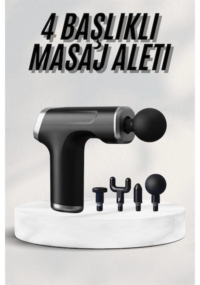Masaj Tabancası 24v Type-c Hızlı Şarj Girişli Masaj Aleti Uzun Ömürlü Açık