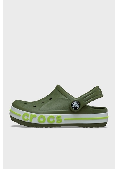 Crocs Bayaband Clog T Logolu Terlik Unisex Çocuk Terlik 207018-3cb Haki