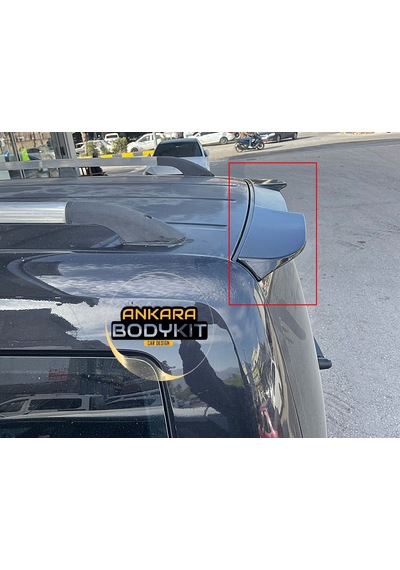Caddy 2006 - 2011 Yarasa Spoiler - Parlak Siyah
