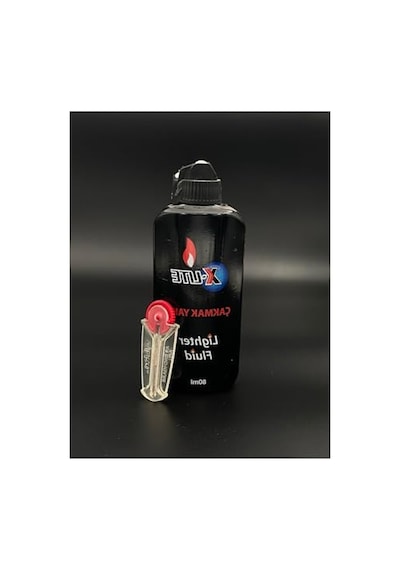 Benzin Ve Çakmak Taşı Seti, 80ml Kapasite