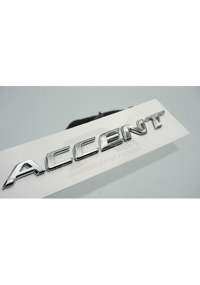 Hyundai Accent Bagaj Abs 3M 3D Yazı Logo Amblem (265472057)