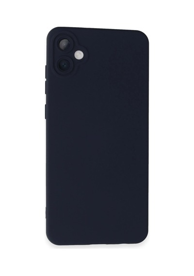 Newface - 802 - Samsung Galaxy A05 Kılıf Nano İçi Kadife Silikon - Csmo-tex - - Lacivert