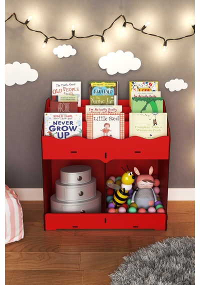 Toby Ahşap Montessori Kitaplık Bebek Çocuk Odası Eğitici 6 Bölmeli İskandinav Tarz Raflı Kitaplık Kırmızı - 681074137 Kırmızı Toby Ahşap Montessori Kitaplık Bebek Çocuk Odası Eğitici 6 Bölmeli İskandinav Tarz Raflı Kitaplık Kırmızı - 681074137 Kırmızı