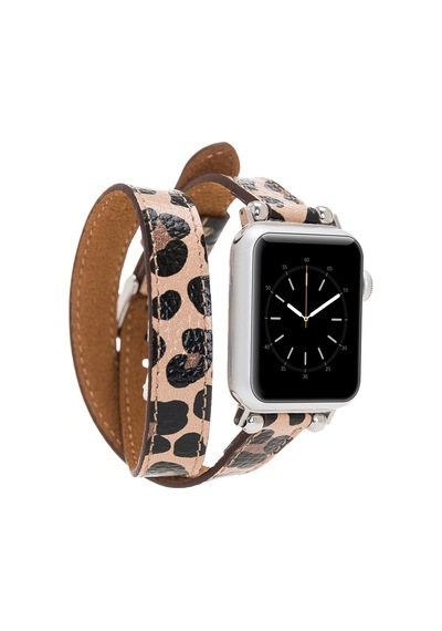Bouletta Apple Watch Uyumlu Deri Kordon 38-40-41mm Ferro Dt Le02n