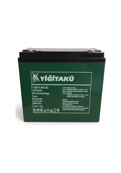 Yiğit 12 V 24 Ah Elektrikli Bisiklet Aküsü 4'lü Set