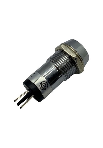 Eng 24v Göz Lambası Kırmızı metal ledli 14 Mm N11.7863
