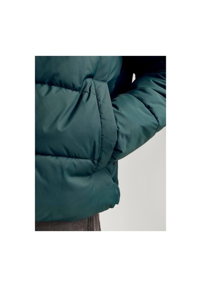 Jack & Jones Jjmoon Stand Collar Puffer Erkek Şişme Mont Forest