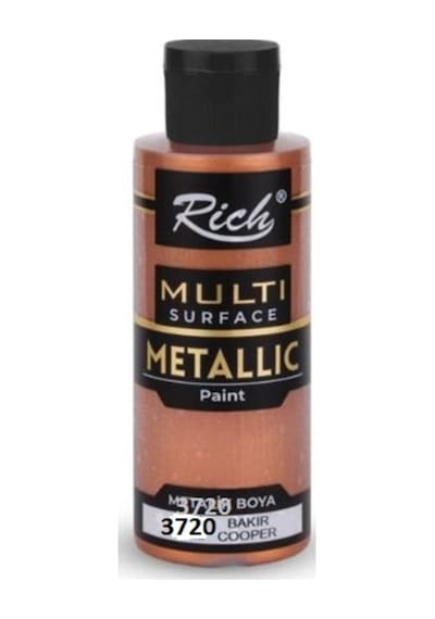 Multi Surface Metalik Bakır 120 Cc Her Yüzey Için Akrilik Boya Bakır
