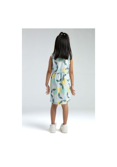 Rolypoly Kız Çocuk Yeşil Elbise 5274-47995 Yeşil