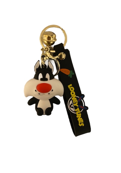 Schulzz Looney Tunes Sylvester Çok Yönlü Hq Çanlı Anahtarlık