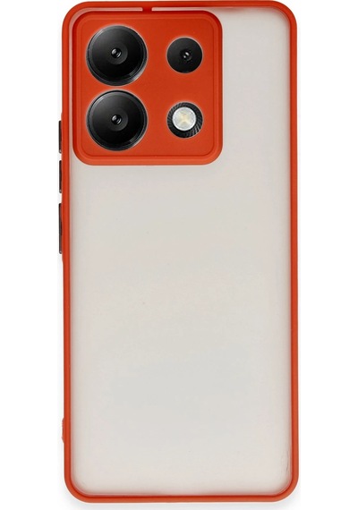Newface - 378 - Xiaomi Redmi Note 13 Pro 5g Kılıf Montreal Silikon Kapak - Novapazr - - Kırmızı