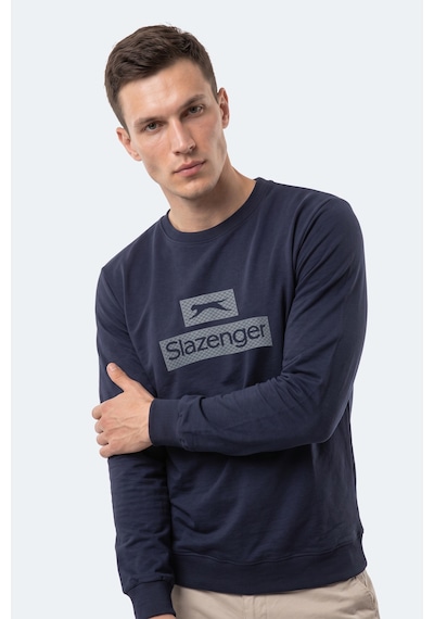 Slazenger Garvan Erkek Lacivert Sweatshırt