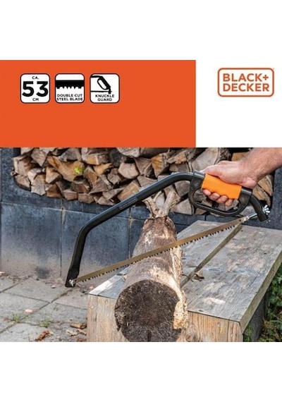 Black&decker Bxgtto7032 Bahçe Tipi Yay Testere 21 İnç