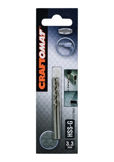 Craftomat Hss-g Metal Matkap Ucu 3.3 Mm