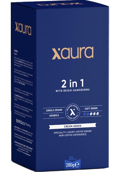 Xaura Global 2 İn 1 Coffe 20 Pcs 280 G Çekirdek