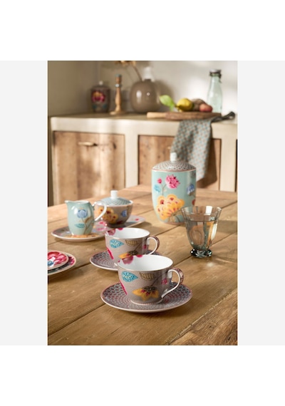 Pip Studio Haki Porselen Çay Fincan Seti 280 Ml