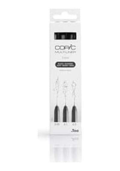 Copic Multılıner Siyah 3lü Set - Fine