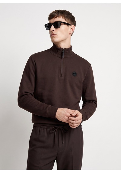 Discovery Expedition D5wm-swt3941 Kahverengi Erkek Sweatshirt Koyu Kahverengi
