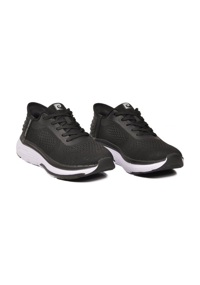 Pierre Cardin Siyah Beyaz Fileli Hafif Unisex Spor Ayakkabı Pcı-10102 M Siyah - Beyaz