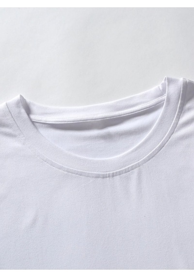 Altamira Erkek Beyaz Brooklyn 63 Baskılı Şort T-shirt Takım 001