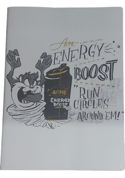 Umur Trendy 19x26 Looney Tunes 60 Yaprak Çizgili Defter Tazmanya Canavarı
