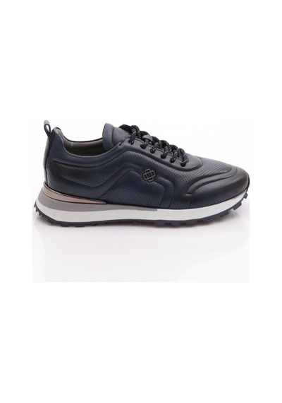 Dgn 5960 Erkek Bağcikli Sneakers Ayakkabi Lacivert