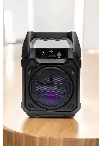 Hepsi Güçlü Ve Şarj Edilebilir Bluetooth Hoparlör 6.5 İnç Najmaddin