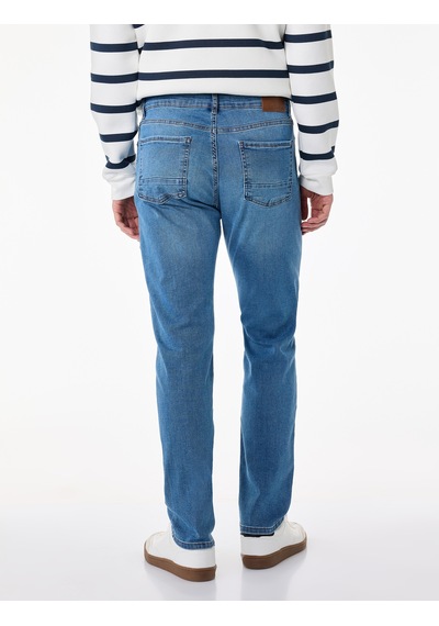 Koton Normal Bel Cepli Pamuklu Slim Fit Jean Pantolon - Brad Jean Orta İndigo 6sam40361nd Koton Normal Bel Cepli Pamuklu Slim Fit Jean Pantolon - Brad Jean Orta İndigo 6sam40361nd