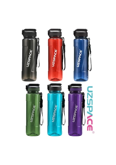Uzspace Fiftyfifty Pipetli 1000ml -büyük Boy- Tritan Su Matarası 001