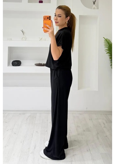 Fiolin Extra Soft Touch Cupralı Modal Takım siyah
