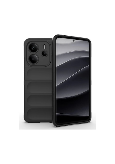 Xiaomi Redmi Note 14 4g Kılıf Esnek Tpu Oyuklu Arka Yüzey Tasarımlı Zore Etnik Silikon Kapak Çok Renkli