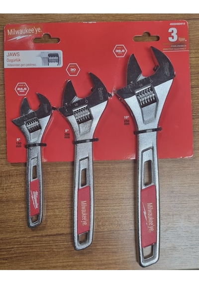 Milwauke Kurbağcık Seti 3 Lü 150/200/250 T4932493414