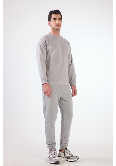 Dufy Gri Erkek Sweatshırt - Regular Fit Gri