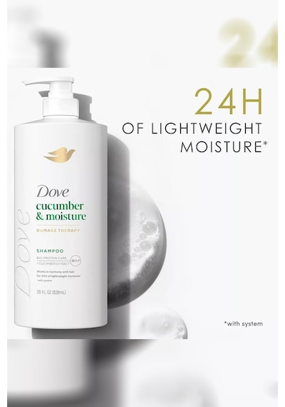 Dove Damage Therapy Salatalık Özlü Nemlendirici Şampuan 828ml