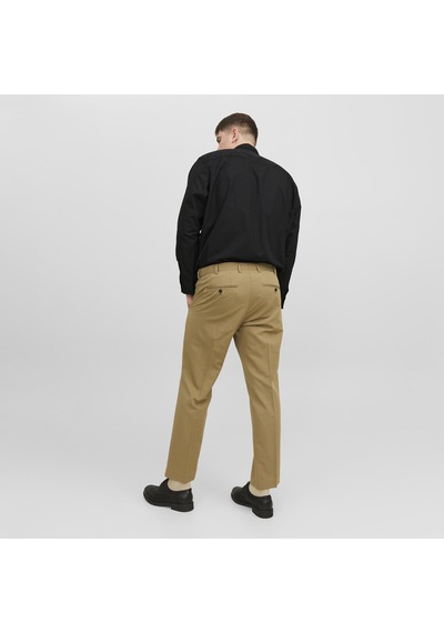 Jack & Jones Büyük Beden Uzun Kollu Gömlek - Joe - 12200623 Siyah