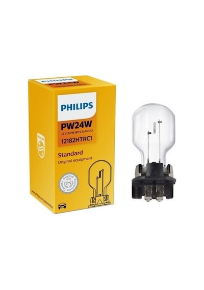 Ampul Gündüz Far Soketli Pw24 12v / 24w N10776301 Vw Golf 7 2 Adet
