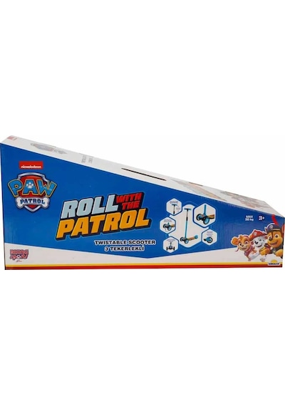 Paw Patrol 3 Tekerlekli Twistable Scooter