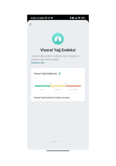 Akıllı Yağ Ölçer Bluetooth Tartı